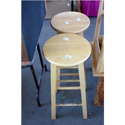 Two bar high chairs