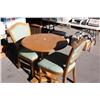 Image 1 : Venetian roundtable with two chairs