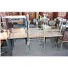 Image 2 : Six tall school tables