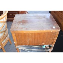 Sewing Machine In Cabinet