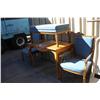 Image 1 : 2 Matching Chairs & Bench With Desk