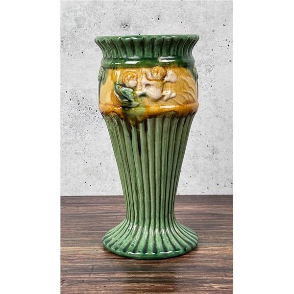Majolica Pottery Vase