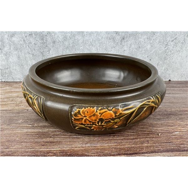 Roseville Pottery Rosecraft Panel Bowl