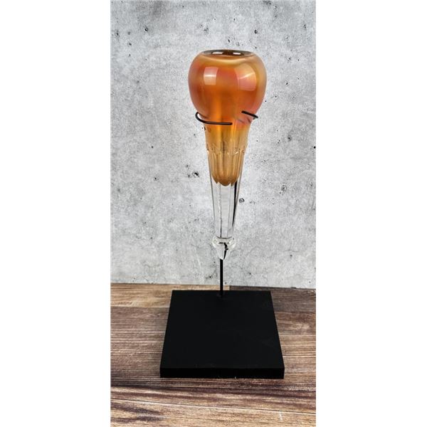 Mckee Carnival Glass Limousine Car Vase