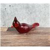 Image 2 : Fenton Glass Cardinal Bird Paperweight
