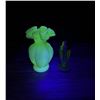 Image 3 : Group Of Depression Uranium Glass