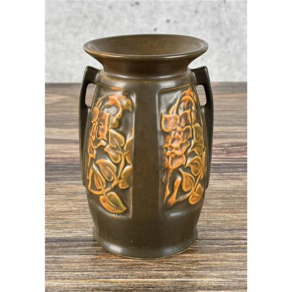 Roseville Pottery Rosecraft Panel Vase