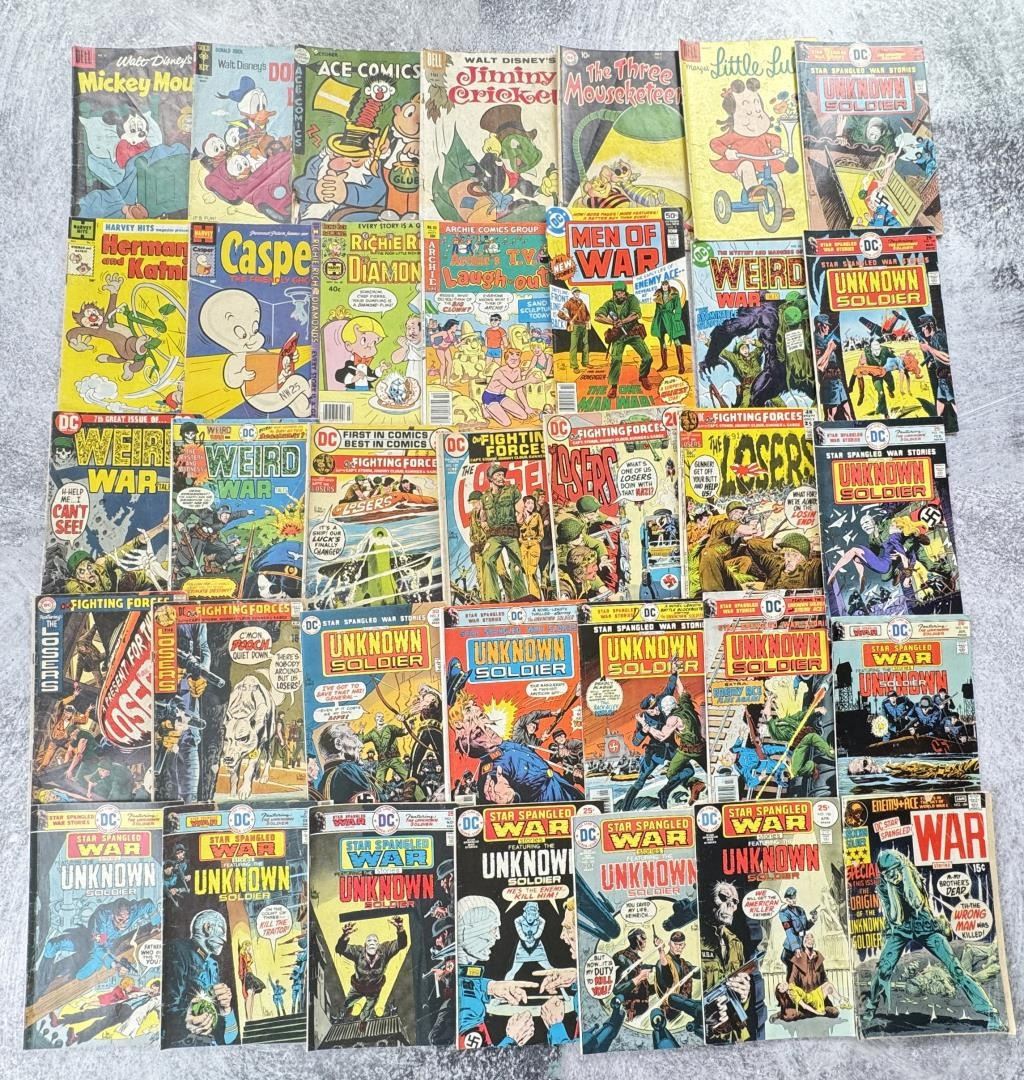 Collection of Vintage Comic Books
