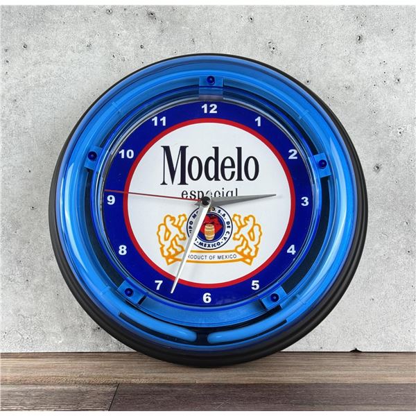 Modelo Beer Neon Clock