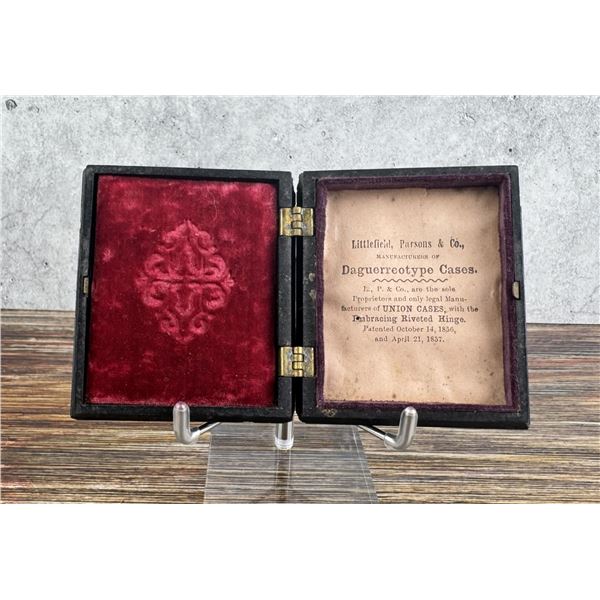 Littlefield & Parsons Daguerreotype Photo Case