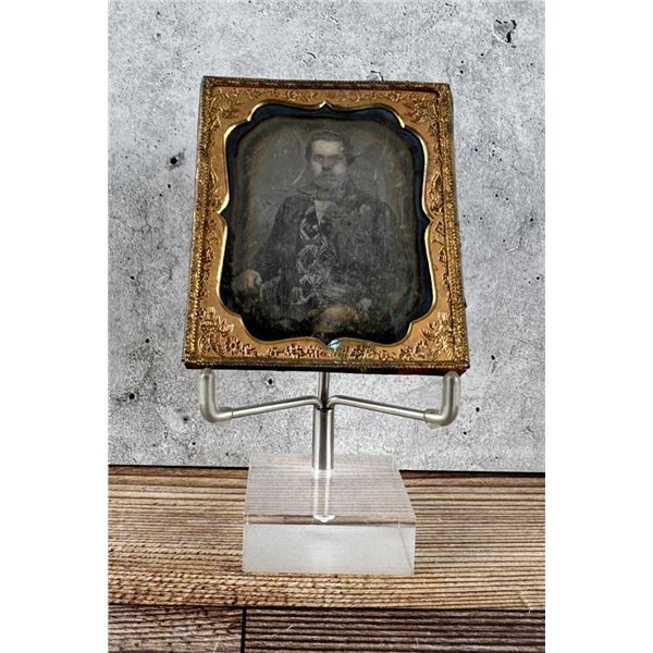 Antique Daguerreotype Photo Fancy Vest