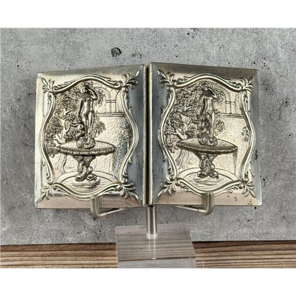 Double Daguerreotype Silver Plate Case