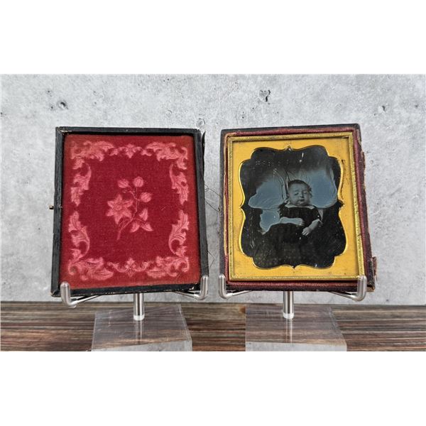 Post Mortem Baby Daguerreotype Photo