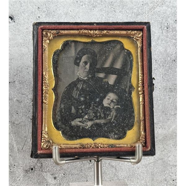 Post Mortem Baby Daguerreotype Photo