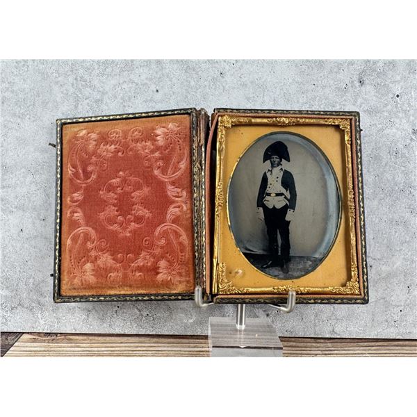 Melainotype Connecticut Putnam Phalanx Soldier