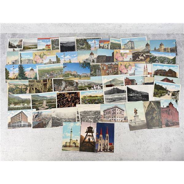 Collection of Montana Postcards