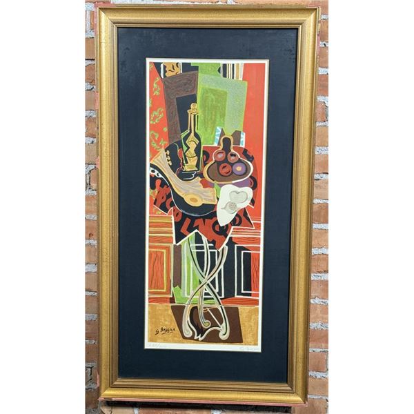 Georges Braque The Red Pedestal Table Lithograph
