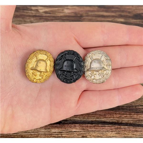 WW1 WWI German Wound Badges