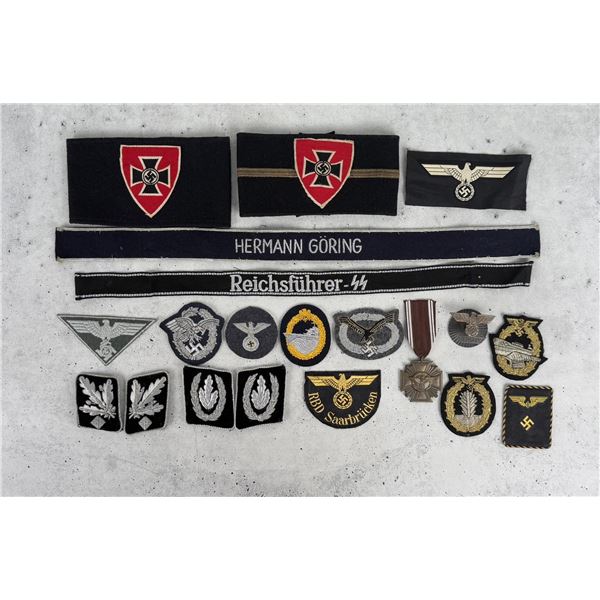 Collection of WW2 German Insignia Armbands