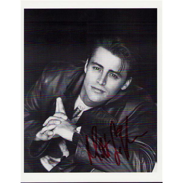 Matt LeBlanc signed photo