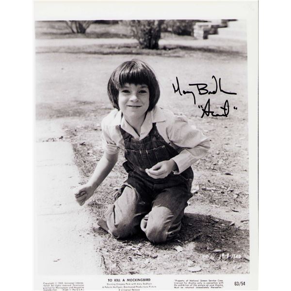 Mary Badham signed photo