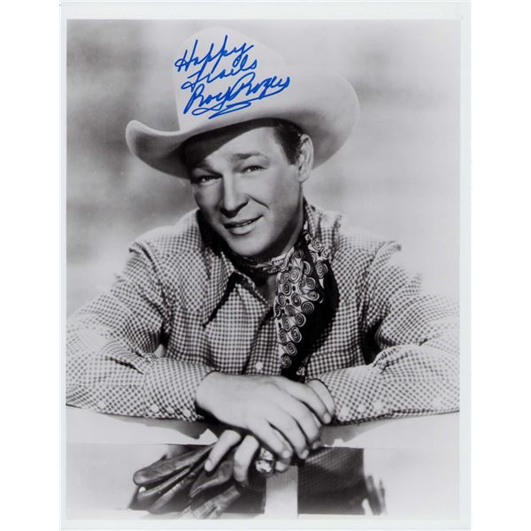 Roy Rogers signed photo
