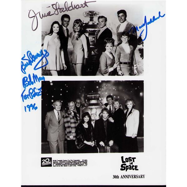 Lost in Space cast signed photo