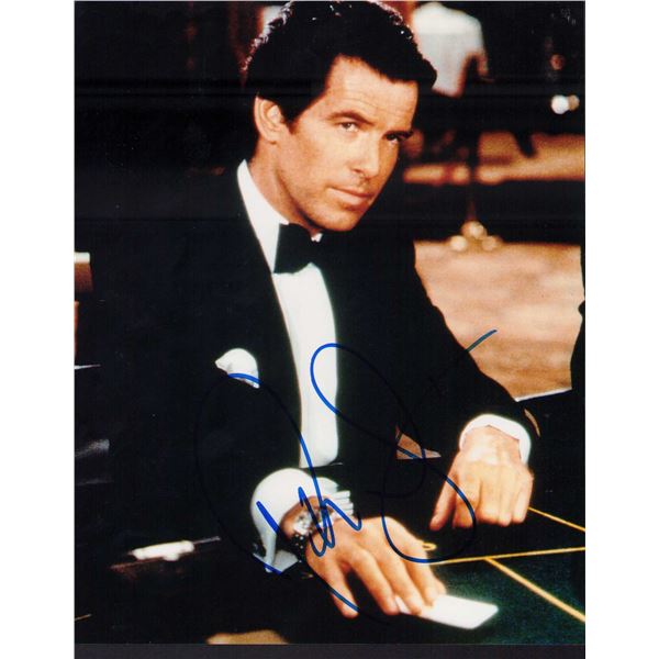 Pierce Brosnan signed photo 007