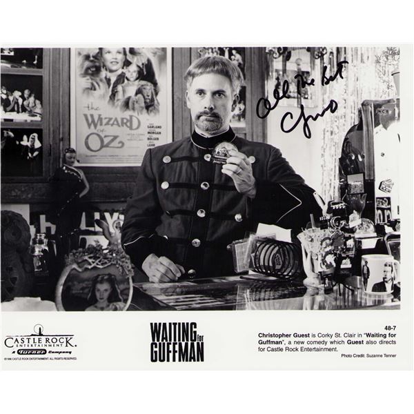 Christopher Guest signed photo