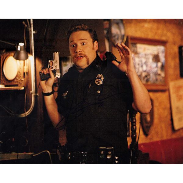 Seth Rogen signed photo