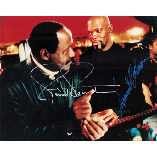 Samuel L Jackson/Richard Roundtree signed photo