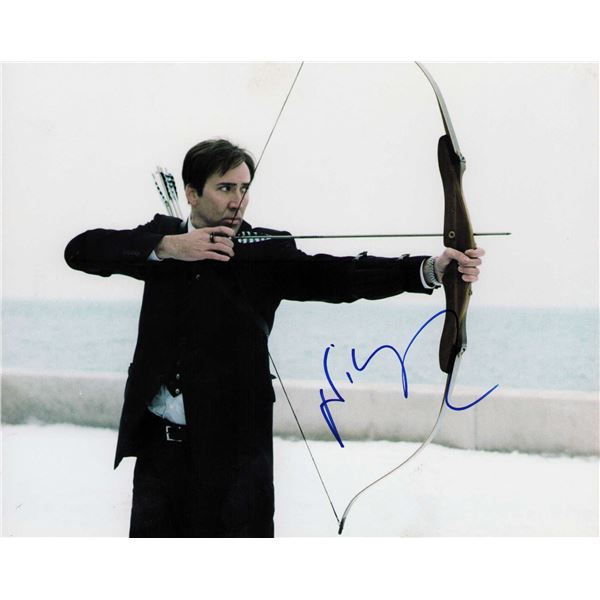 Nicolas Cage signed photo