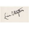 Image 1 : Eric Clapton signed index card