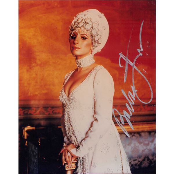 Barbra Streisand signed photo