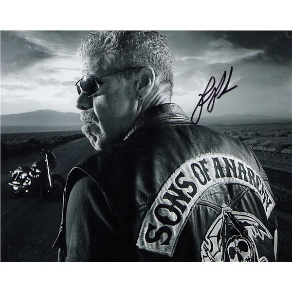 Ron Perlman signed photo