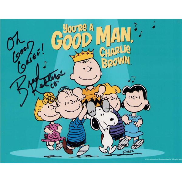 Brad Keston signed photo Charlie Brown