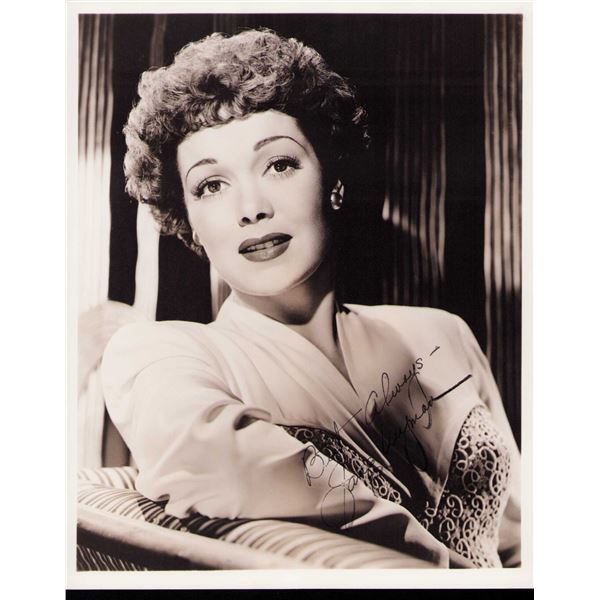 Jane Wyman signed photo