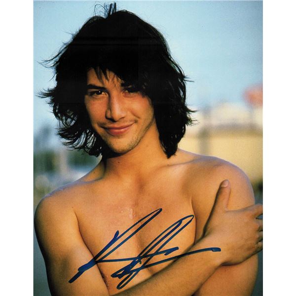Keanu Reeves signed photo