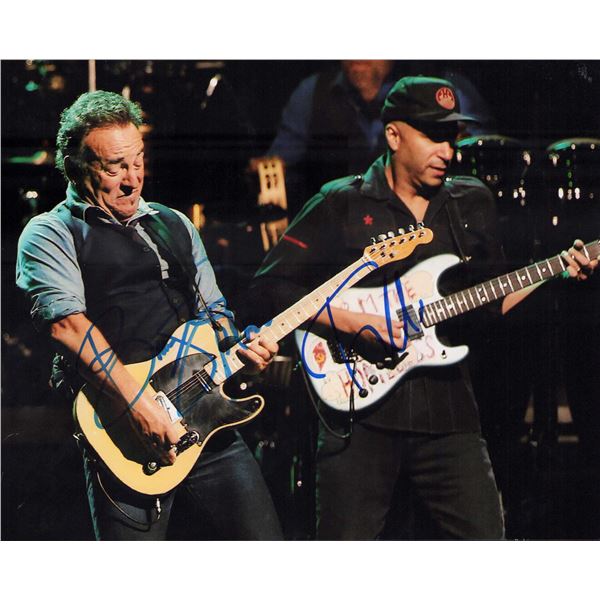 Bruce Springsteen signed photo