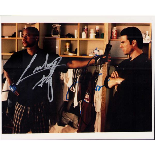 Tom Cruise/Cuba Gooding Jr. signed photo