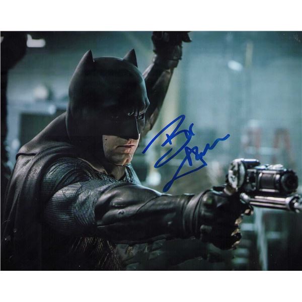 Ben Affleck signed photo Batman