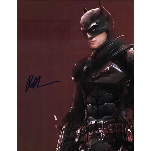 Robert Pattinson signed photo Batman