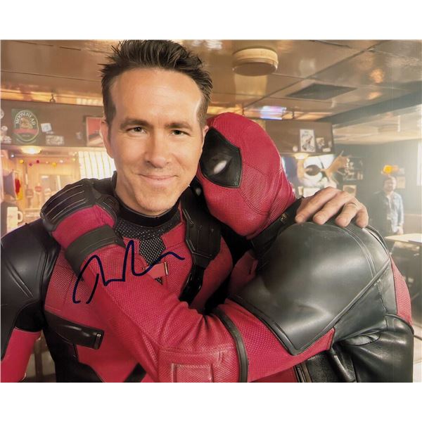 Ryan Reynolds signed photo Deadpool