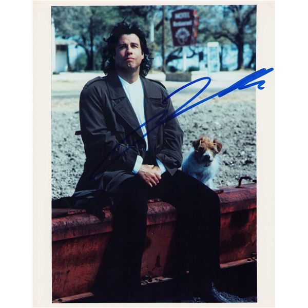 John Travolta signed photo