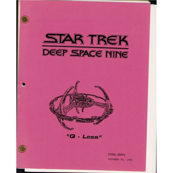 Star Trek Deep Space Nine Original Script