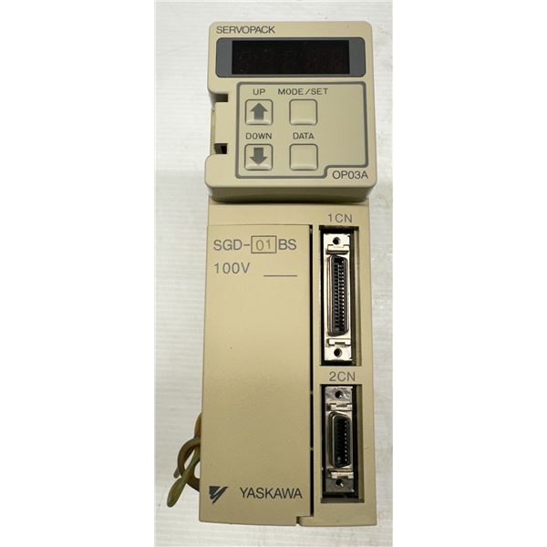 Yaskawa #SGD-01BS Servo Pack