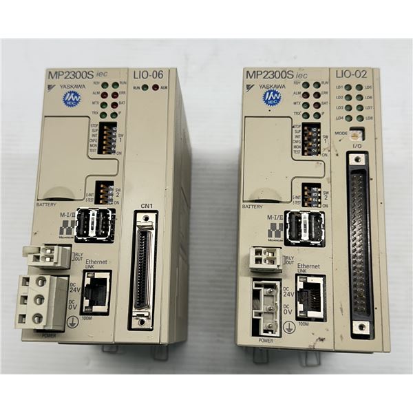 (2) Yaskawa #PMC-U-MP23S04 Controllers