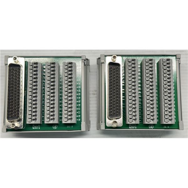 (2) Yaskawa #CBK-U-MP2A-XX Terminal Blocks