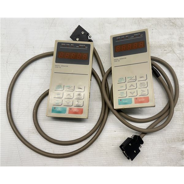 (2) Yaskawa #JVOP-132 Digital Operators
