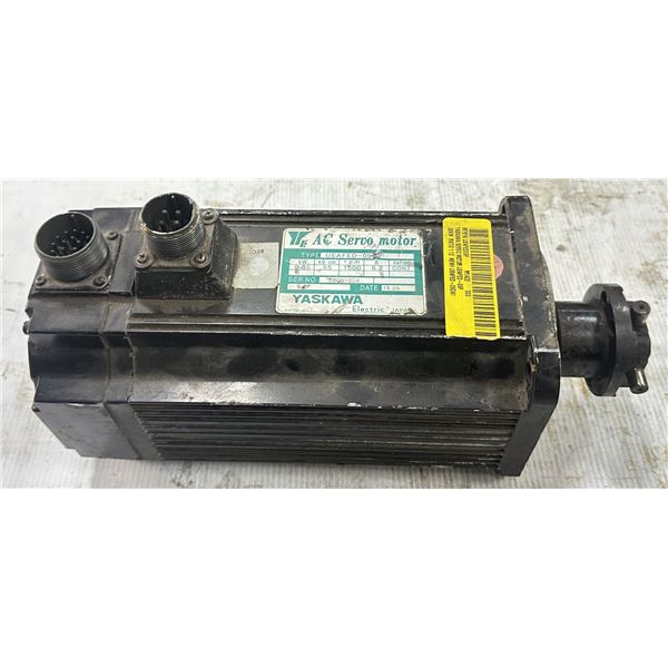 Yaskawa #USAFED-09??1 AC Servo Motor (Letters are unreadable)